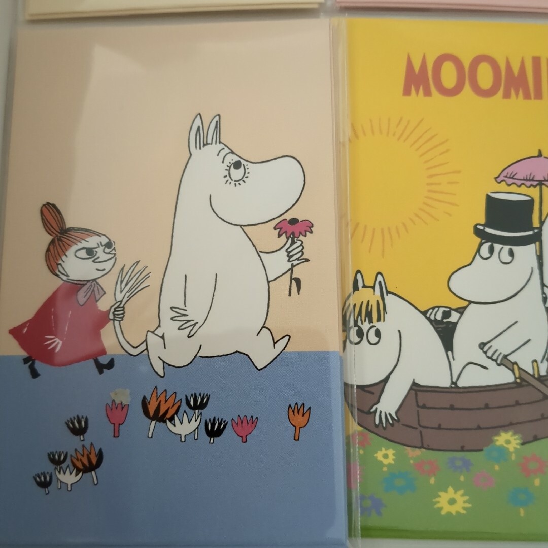 MOOMIN(ムーミン)の新品●定価1760円●ムーミンぽち袋6セット●ミー スナフキン箔押し インテリア/住まい/日用品の文房具(その他)の商品写真