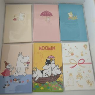 ムーミン(MOOMIN)の新品●定価1760円●ムーミンぽち袋6セット●ミー スナフキン箔押し(その他)