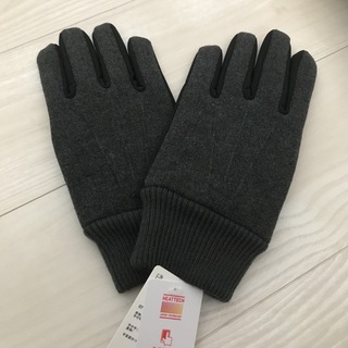 ユニクロ(UNIQLO)のUNIQLO  ヒートテックスウェードタッチグローブ  手袋(手袋)