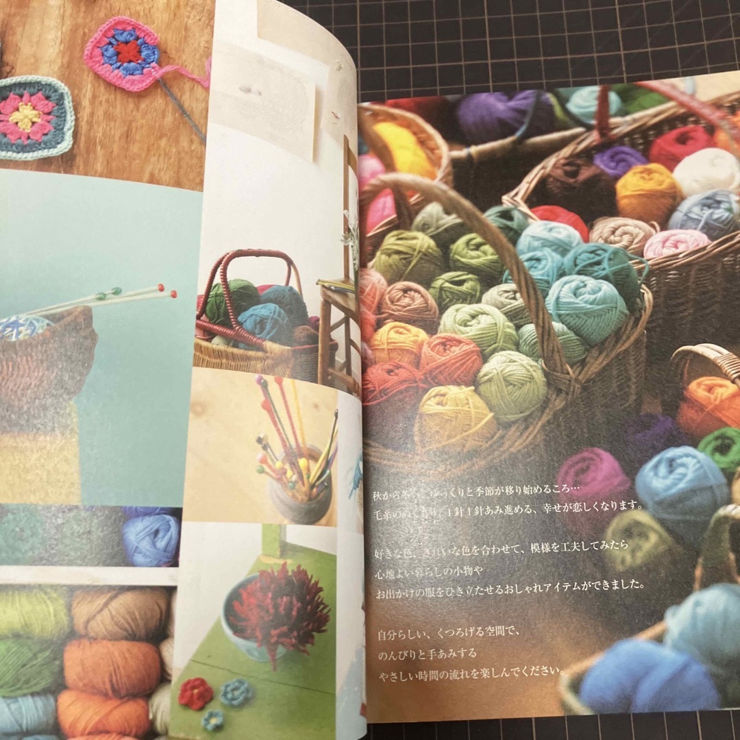 きれい色のニット雑貨 エンタメ/ホビーの本(趣味/スポーツ/実用)の商品写真