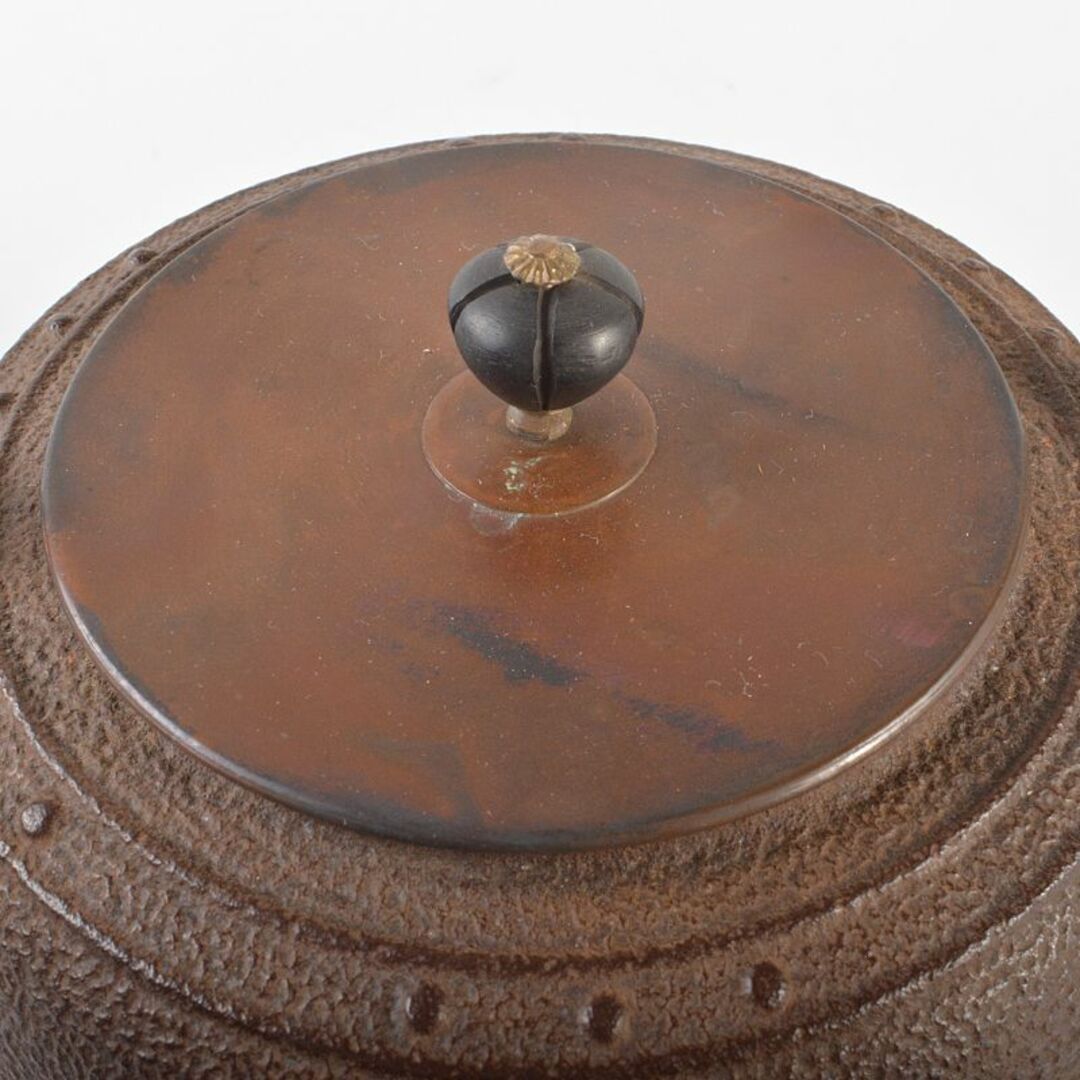 煎茶道具 正寿堂造 萬代屋 鉄瓶 鉄釜 共箱 D R6531 美術品/ 煎茶道具 正寿堂造 萬代屋 鉄瓶 鉄釜 共箱 D R6531 美術品/