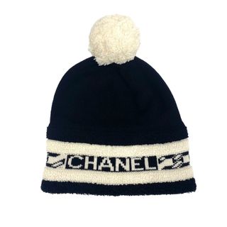 CHANEL - [USED/中古]CHANEL シャネル ニットキャップ ニット帽