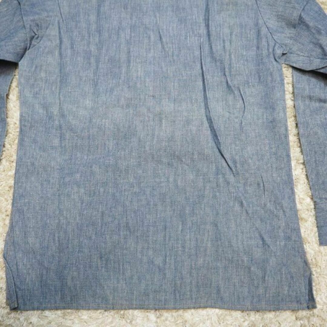 70s米国製リーバイスBIG E【デニム ワークシャツ シャンブレー】長期保管品