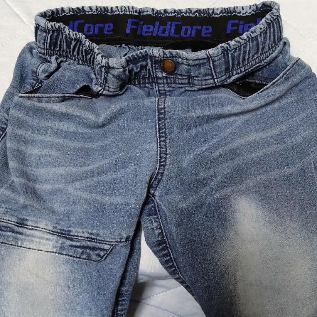 FieldCore(フィールドコア)のWORKMANキッズ 130 ジーンズ キッズ/ベビー/マタニティのキッズ服男の子用(90cm~)(パンツ/スパッツ)の商品写真