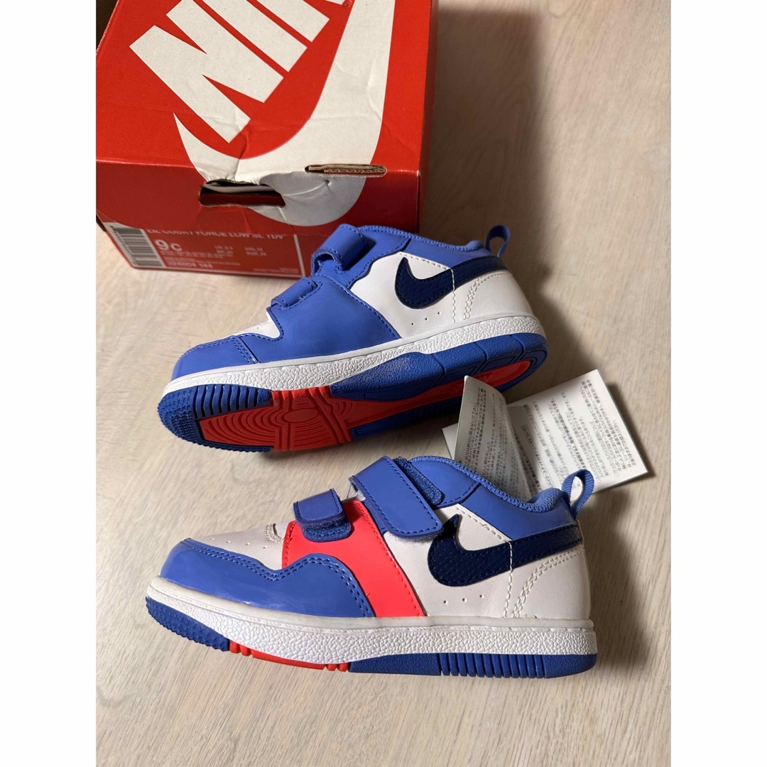 NIKE(ナイキ)の新品　NIKE 　ナイキ コートフォース 15センチ キッズ/ベビー/マタニティのキッズ靴/シューズ(15cm~)(スニーカー)の商品写真