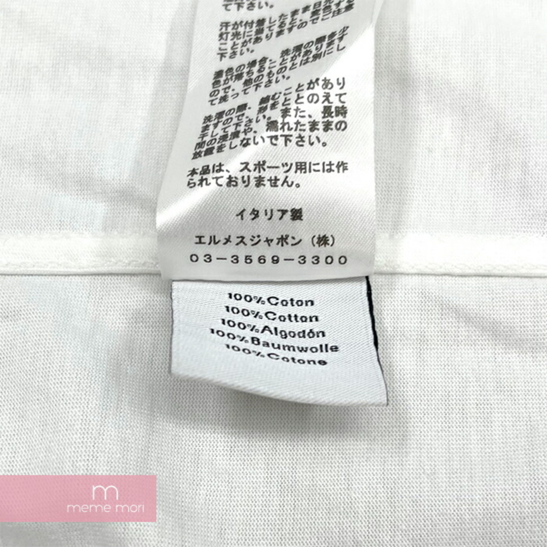 Hermes(エルメス)のHERMES 2023SS Poulp’Watch Tee エルメス プールプウォッチTシャツ 半袖カットソー プリント タコ サーフィン スリット ホワイト サイズXL【230905】【中古-A】【me04】 メンズのトップス(Tシャツ/カットソー(半袖/袖なし))の商品写真