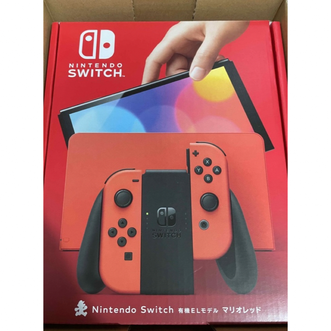 新品・未開封 Nintendo Switch 有機ELモデル マリオレッド本体