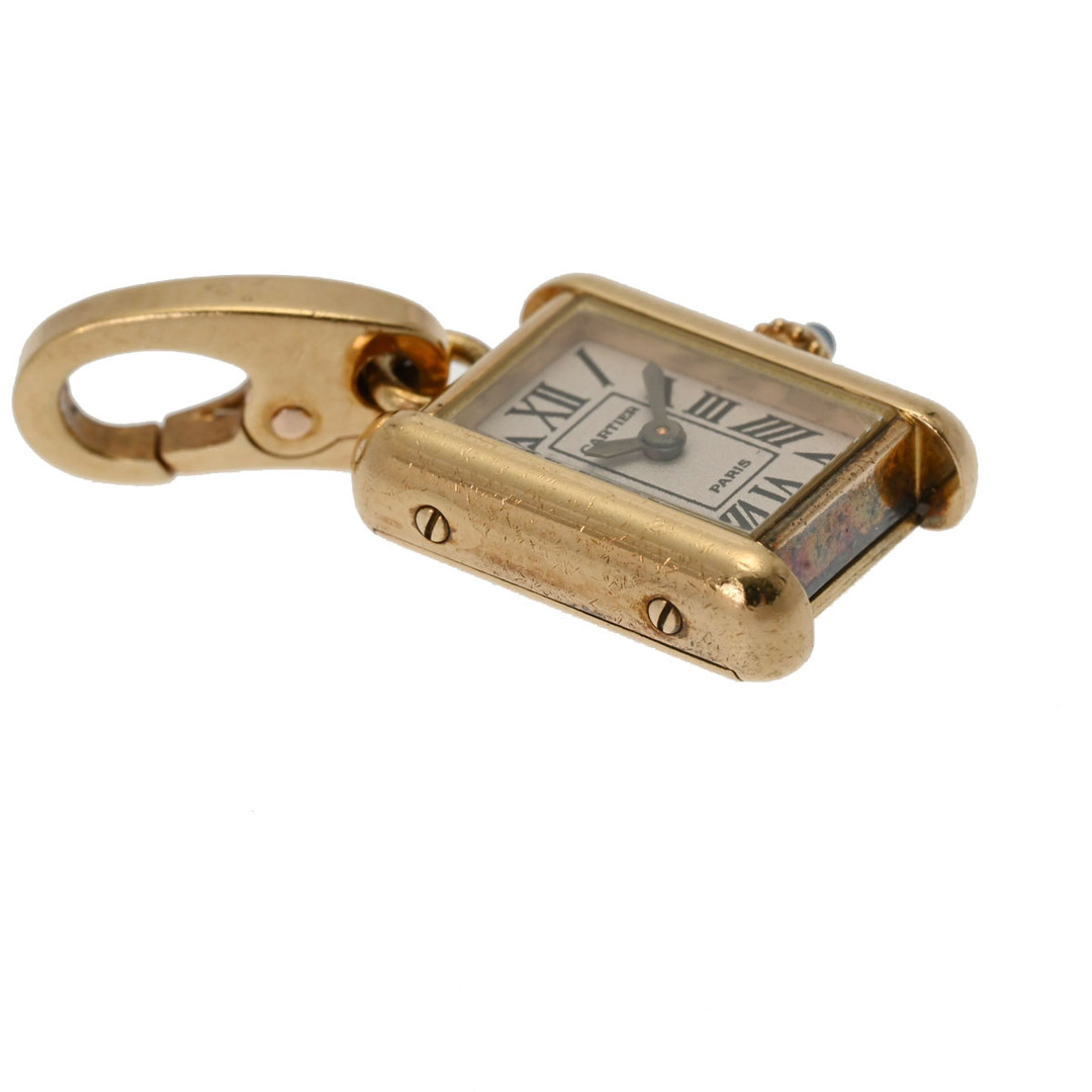 Cartier - カルティエ タンクチャーム 時計ペンダントトップ チャーム Cartier - カルティエ タンクチャーム 時計ペンダントトップ チャーム