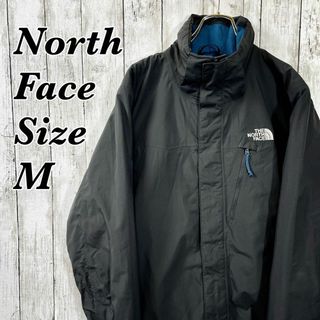 ザノースフェイス(THE NORTH FACE)のノースフェイス　ダウンジャケット　中綿入りブルゾン　サイズＭ　灰色　メンズ　古着(ダウンジャケット)