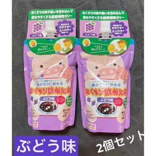 リュウカクサン(龍角散)の【送料込み　すぐ送ります！】　おくすり飲めたね　ぶどう味 2個セット(その他)