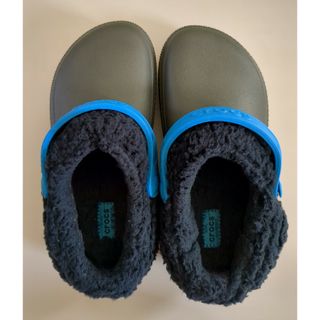 クロックス(crocs)のクロックスcrocs秋冬向けボア付きＪ２(20.0cm)サイズ(サンダル)