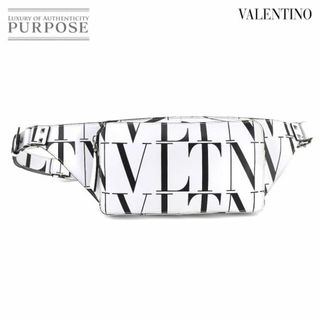 美品 VALENTINO VLTN レザー ボディバッグ ショルダーバッグ