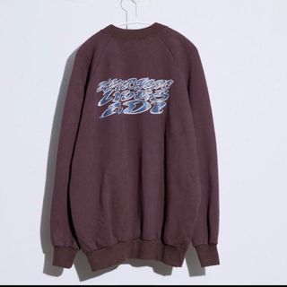 ワンエルディーケーセレクト(1LDK SELECT)のeveryone loves ADI crew neck sweat  L(スウェット)