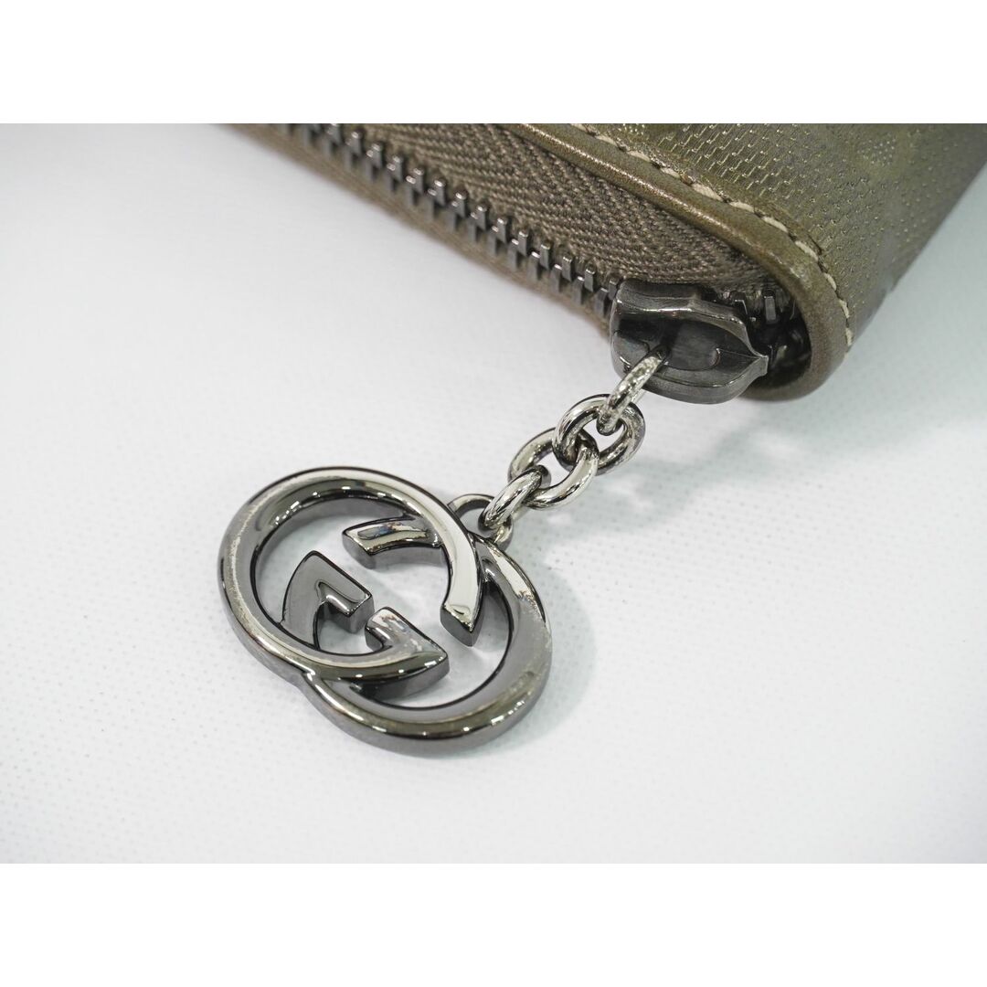 本物 グッチ GUCCI GGインプリメ ラウンドファスナー 長財布 本物 グッチ GUCCI GGインプリメ ラウンドファスナー 長財布