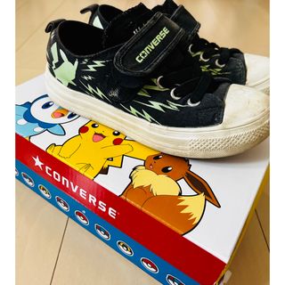 コンバース(CONVERSE)のコンバース　ピカチュウ　19センチ(スニーカー)