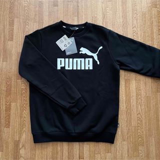 プーマ(PUMA)の⑧ PUMA キッズ裏起毛トレーナー　160㎝　ブラック　タグ付き新品未使用(その他)