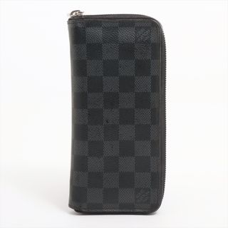 ルイヴィトン(LOUIS VUITTON)のヴィトン ジッピーウォレットヴェルティカル   ブラック メンズ 長財布(長財布)