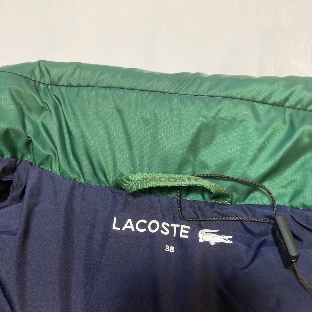 LACOSTE(ラコステ)のラコステLACOSTEダウンジャケット新品ブルゾン レディースLサイズ レディースのジャケット/アウター(ダウンジャケット)の商品写真