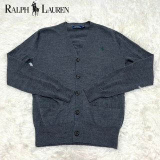 ポロラルフローレン(POLO RALPH LAUREN)のラルフローレン　ポロ　ニット　カーディガン　薄手　メンズM～L(カーディガン)