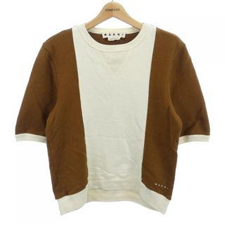 Marni - MARNI バイカラー 切替 薄手スウェット 長袖Tシャツ 46 ...