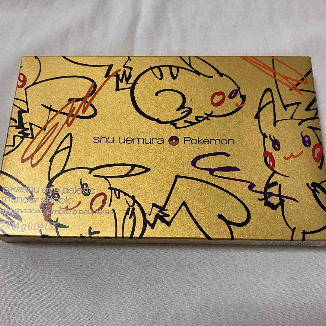 shu uemura(シュウウエムラ)の中古︎✿ shu uemura ピカシュウ アイパレット サンダーショック コスメ/美容のベースメイク/化粧品(アイシャドウ)の商品写真