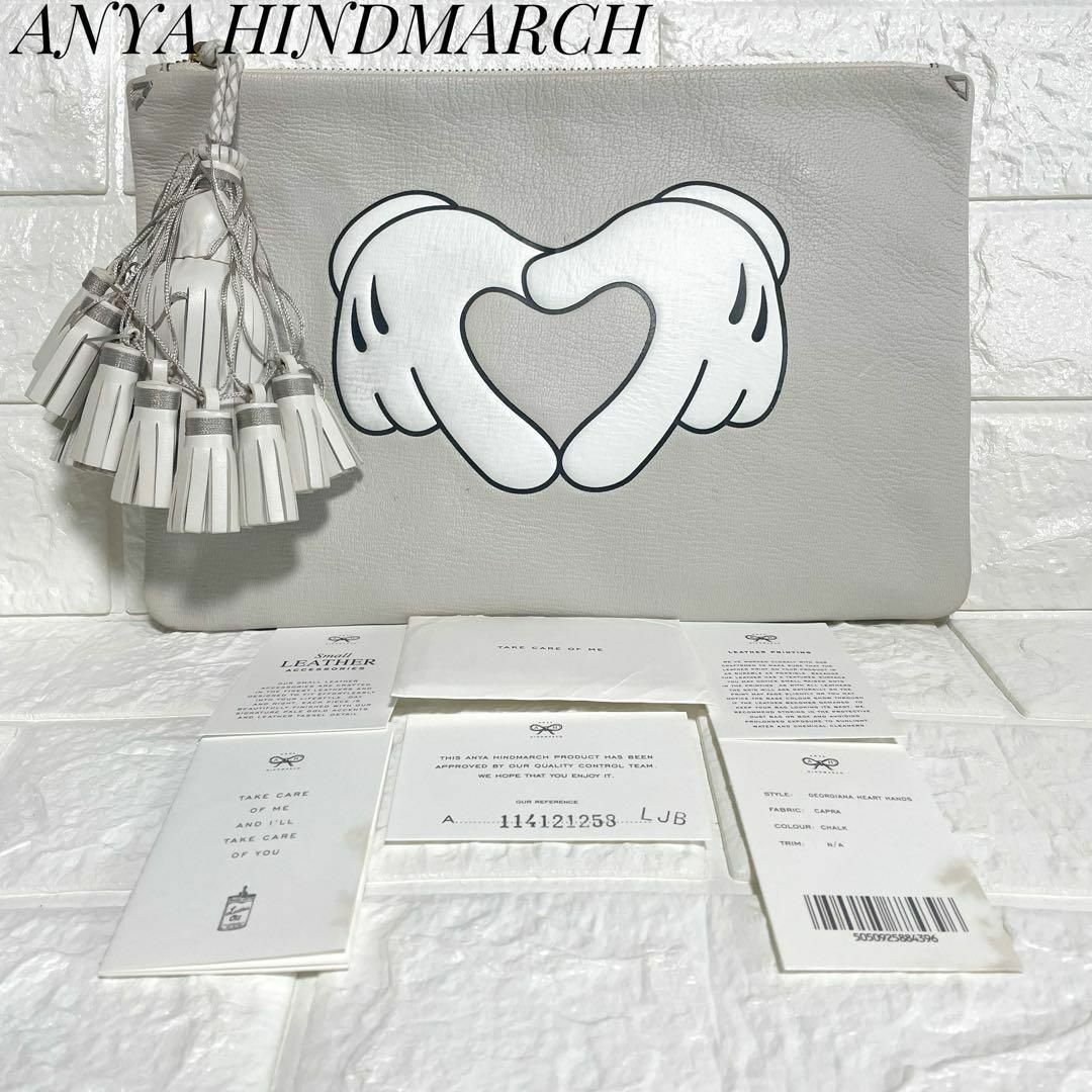 ANYA HINDMARCH(アニヤハインドマーチ)の即日発送 AnyaHindmarch ミッキー ディズニーDisney クラッチ レディースのバッグ(クラッチバッグ)の商品写真