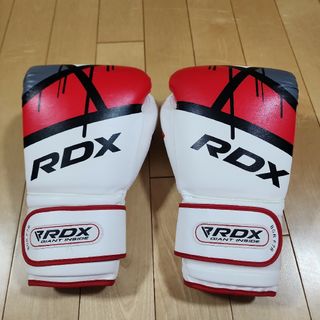 RDX ボクシンググローブ レッド F7 14オンス(ボクシング)