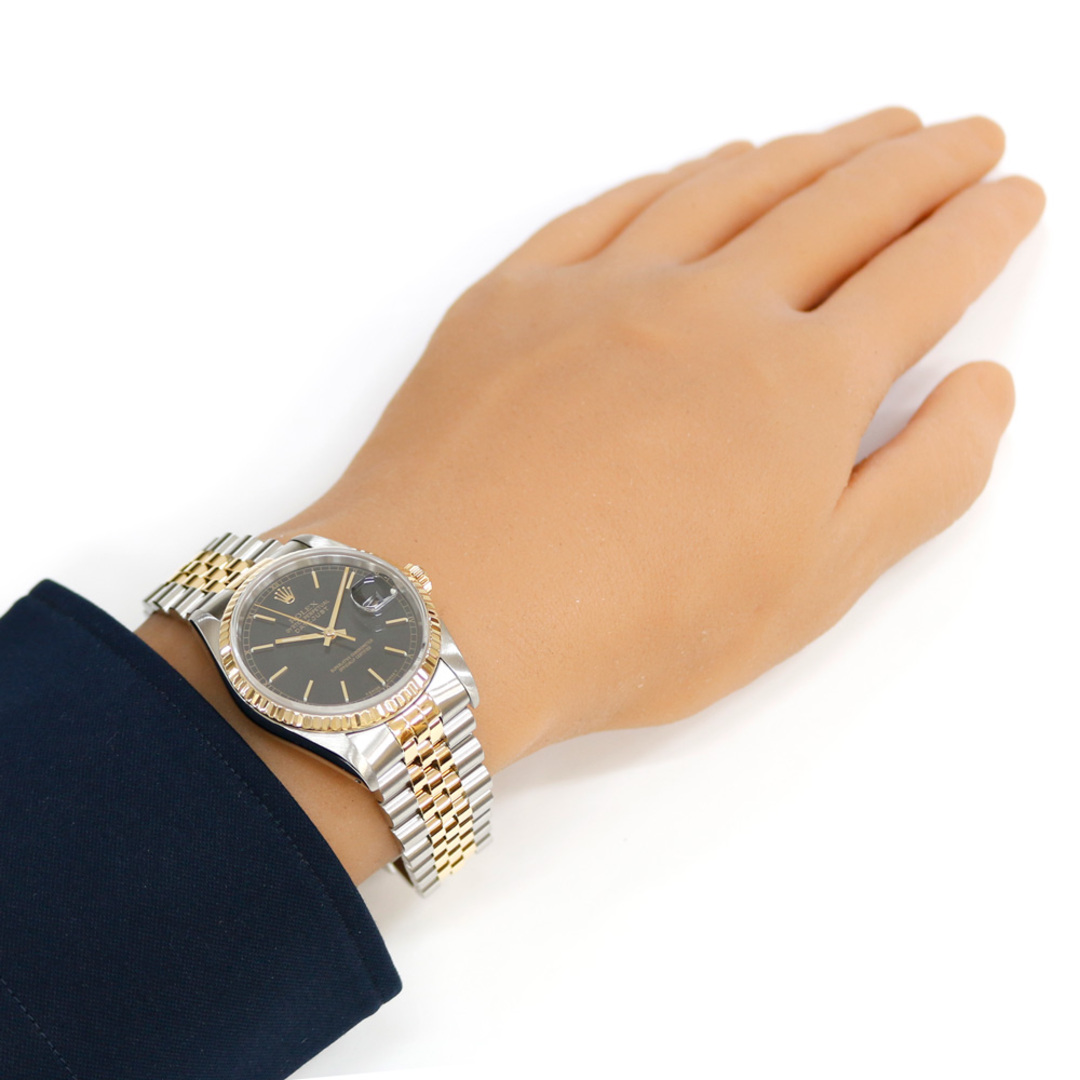 ロレックス ROLEX デイトジャスト36 16233 K18イエローゴールド／ステンレススチール メンズ 腕時計