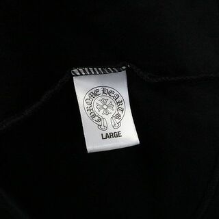 銀座店 クロムハーツ オールドイングリッシュ ロンT ロゴ 長袖 size:L 黒 92966