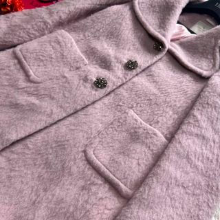 kate spade new york - 【良品】kate spade ロングコート ピンク kate spade new york - 【良品】kate spade ロングコート ピンク