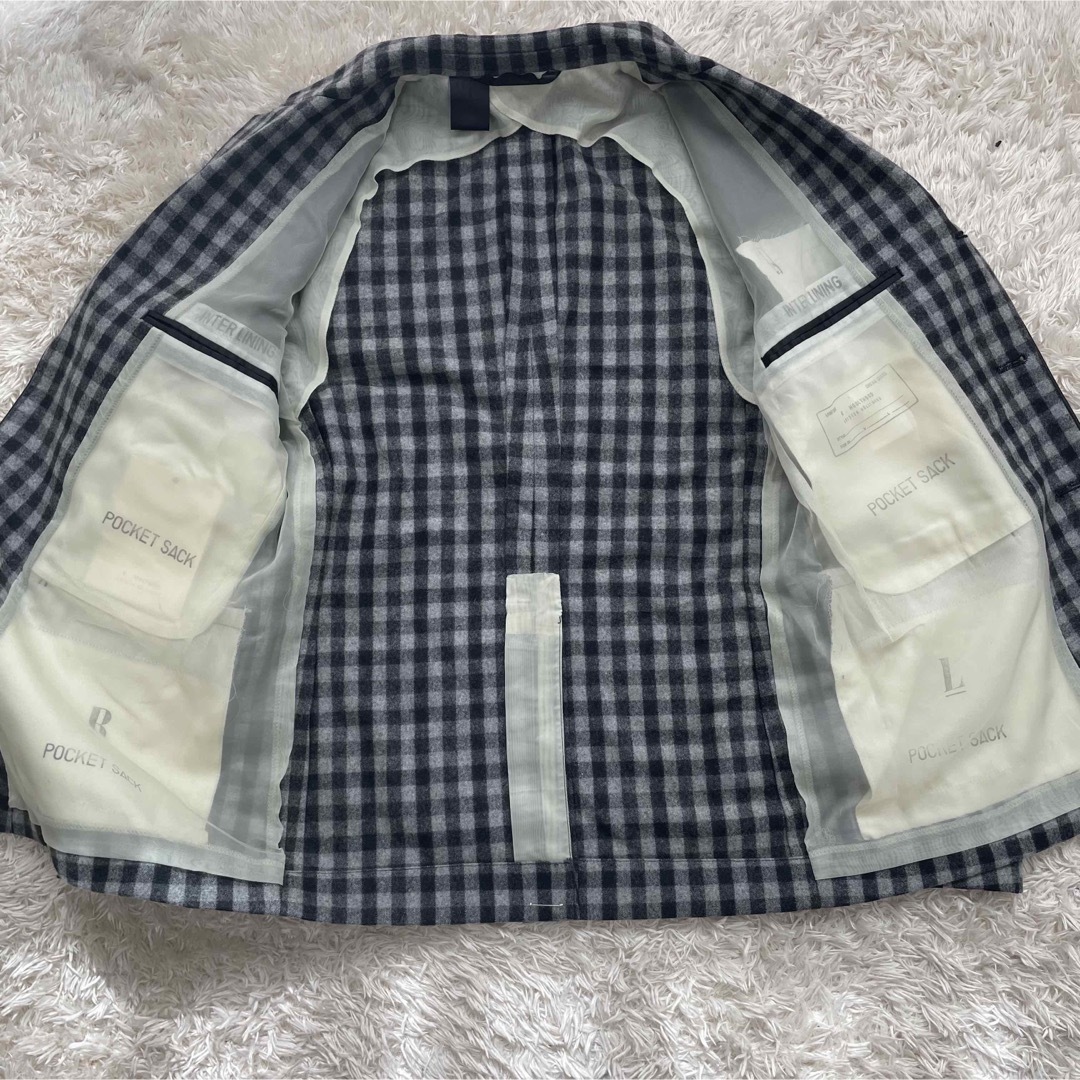 N.HOOLYWOOD - 美品 エヌハリウッド スリーピース グレンチェック