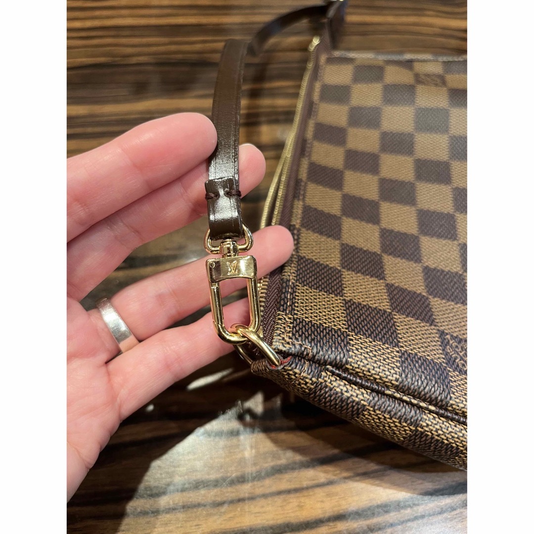 LOUIS VUITTON - 美品 鑑定済み 正規品 ルイヴィトン ダミエ バッグ の