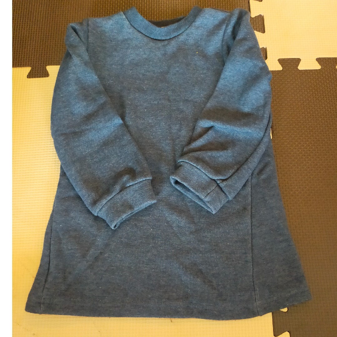 ワンピース　チュニック　裏起毛　女の子 キッズ/ベビー/マタニティのキッズ服女の子用(90cm~)(ワンピース)の商品写真