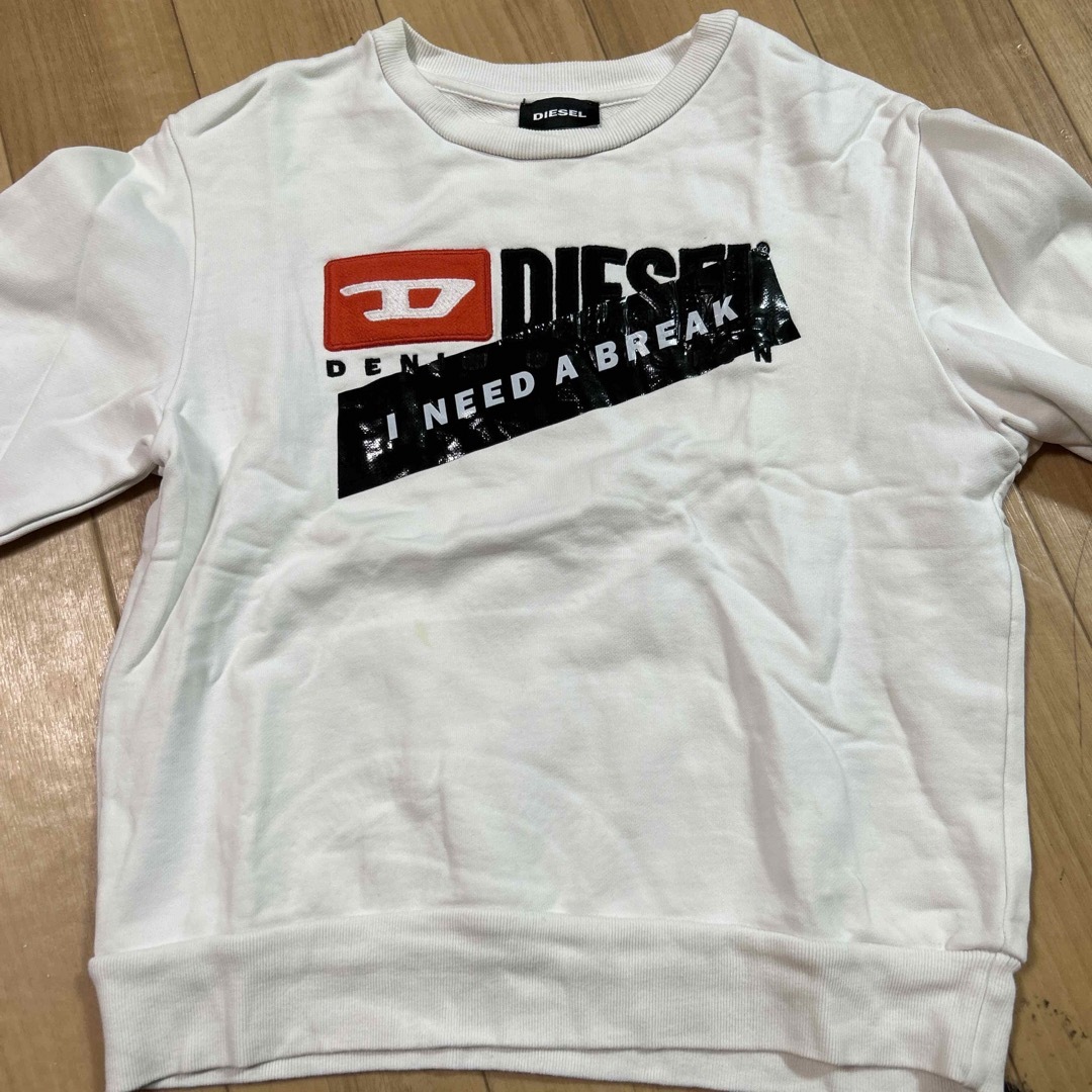 DIESEL(ディーゼル)のDIESEL 長袖スウェット キッズ/ベビー/マタニティのキッズ服男の子用(90cm~)(Tシャツ/カットソー)の商品写真