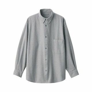 ムジルシリョウヒン(MUJI (無印良品))のMuji labo 再生コットン混紡オックスフォード・レギュラーカラーシャツ(シャツ)