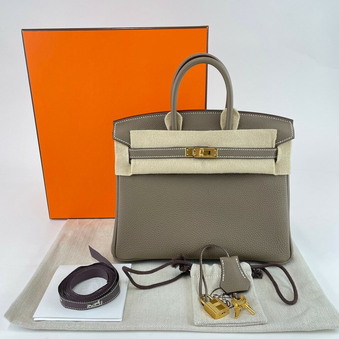 Hermes - 新品未使用 B刻 HERMES エルメス バーキン25 エトープ