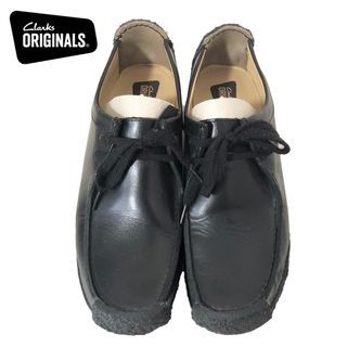 クラークス(Clarks)の美品【Clarks Originals】ナタリー （ブラックレザー）26.5cm(その他)