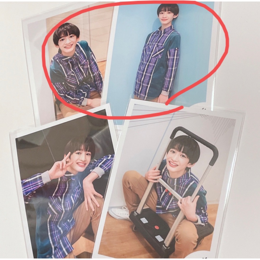 ジャニーズJr.(ジャニーズジュニア)の壹岐碧ISLAND TV プロフィール写真撮影オフショット EC限定含む エンタメ/ホビーのタレントグッズ(アイドルグッズ)の商品写真