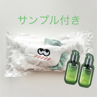 イニスフリー(Innisfree)のイニスフリー　イニラン　ヘアバンド　非売品、サンプル2包(タオル/バス用品)