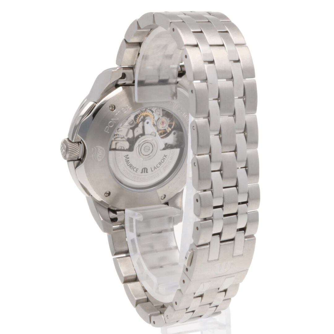 モーリスラクロア ポントス 腕時計 時計 ステンレススチール PT6178/88 自動巻き メンズ 1年保証 MAURICE LACROIX