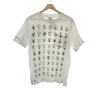 クロムハーツ(Chrome Hearts)のCHROME HEARTS クロムハーツ ダガープリントコットンTシャツ ホワイト M(Tシャツ/カットソー(半袖/袖なし))