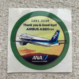 エーエヌエー(ゼンニッポンクウユ)(ANA(全日本空輸))の【新品】非売品 ANA A320 ceoシール ステッカー(航空機)