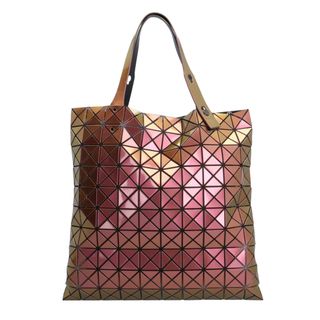 イッセイミヤケ(ISSEY MIYAKE)のイッセイミヤケ BAOBAO ハンドバッグ ポリウレタン ピンク レディース ISSEY MIYAKE 中古 イッセイミヤケ(ハンドバッグ)