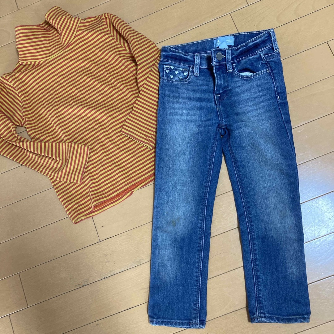 babyGAP(ベビーギャップ)の110センチ2枚セット キッズ/ベビー/マタニティのキッズ服女の子用(90cm~)(パンツ/スパッツ)の商品写真