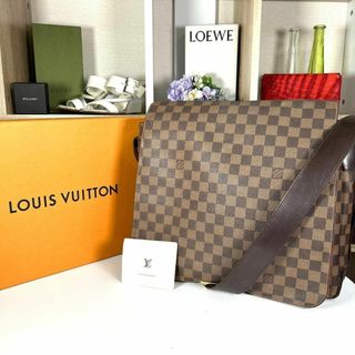ヴィトン(LOUIS VUITTON) ダミエ ショルダーバッグ(メンズ)(ブラウン