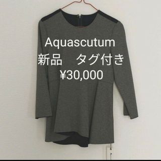 アクアスキュータム(AQUA SCUTUM)のアクアスキュータム　グレーフレアトップス(カットソー(長袖/七分))