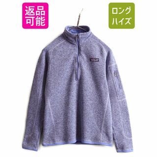 42【即完売モデル】パタゴニア☆ロゴタグ ハーフスナップT フリースジャケット