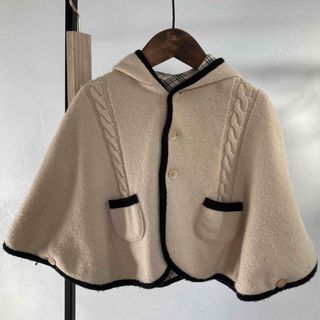 バーバリー(BURBERRY)のBurberry  バーバリー　ポンチョ　ベビー用(ジャケット/コート)