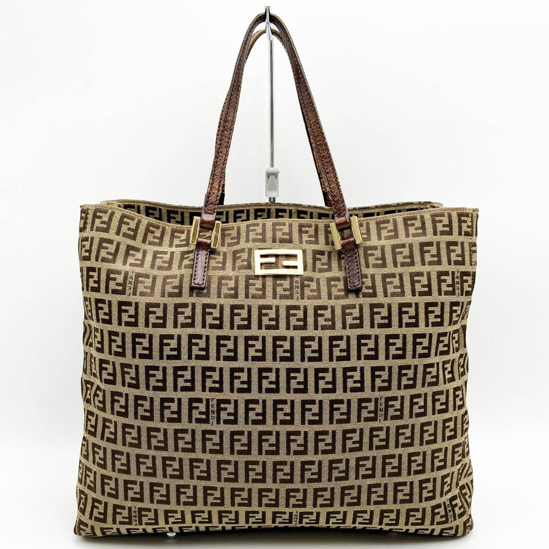 FENDI - FENDI フェンディ ズッキーノ トートバッグ ハンドバッグ