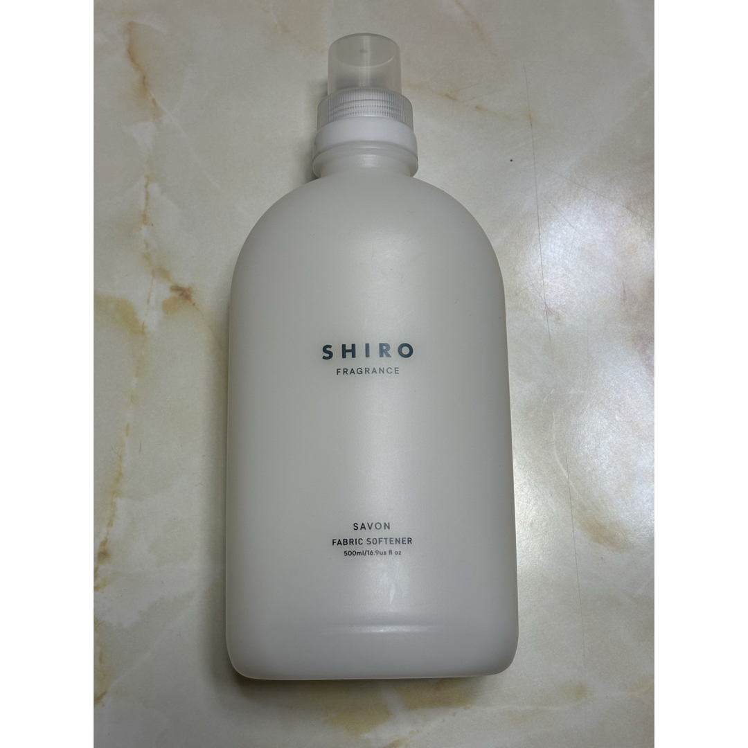 shiro(シロ)のSHIRO サボン ファブリックソフナー 500ml インテリア/住まい/日用品の日用品/生活雑貨/旅行(洗剤/柔軟剤)の商品写真